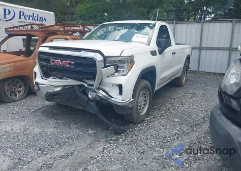 2020 GMC Sierra 1500 4Wd Regular Cab Long Box z USA, uszkodzony, nr VIN 3GTN9AEF9LG237942